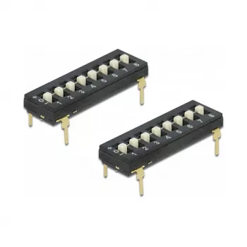 DIP slēdzis DeLOCK 66306 PCB montāžas aksesuārs (2 gab.)