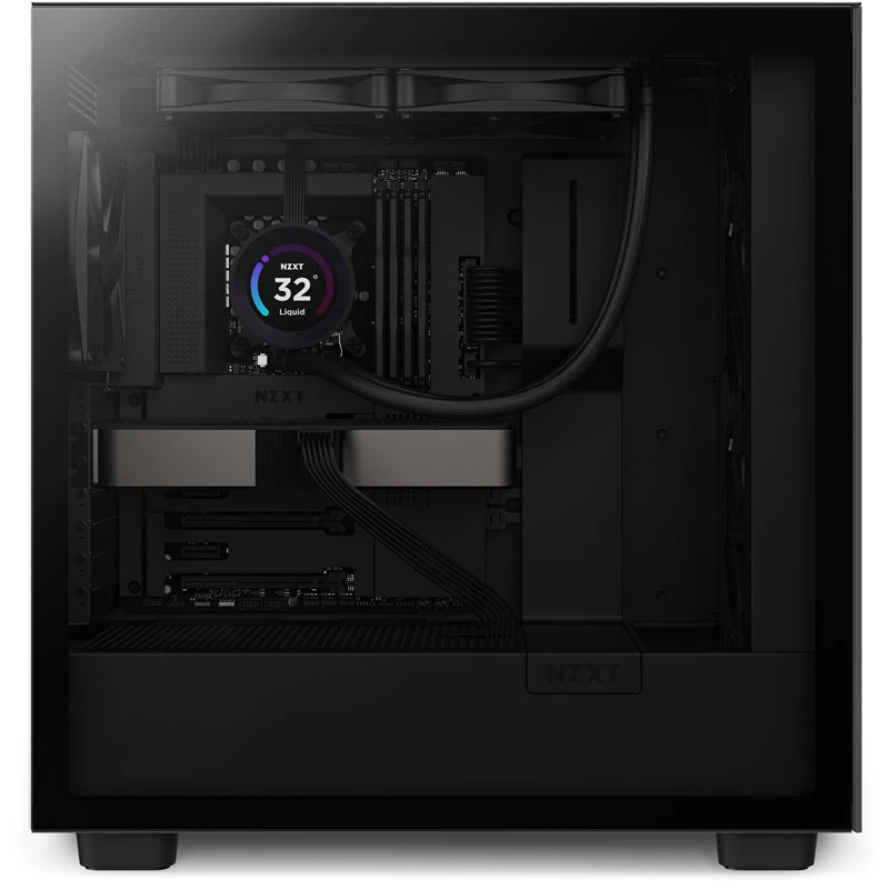 Visu vienā šķidruma dzesētājs NZXT Kraken Elite 280 14 cm Melns