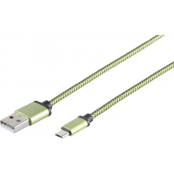 USB kabelis S/CONN 14-50115 USB 2.0 0.9m