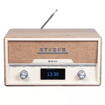 Personīgais CD atskaņotājs Denver MDA-525LW Wood 10W DAB+ FM