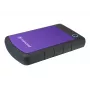 Transcend StoreJet 25H3P - Festplatte - 1TB - extern - 6,4 cm (2.5) - SuperSpeed USB - 5400 U/min - Puffer: 8MB - brilliant purple (TS1TSJ25H3P)