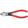 Knaibles diagonālās Knipex 74 01 160, hroma-vanādija tērauds, plastmasas rokturi
