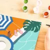 Krāso pēc numuriem komplekts Ravensburger CreArt – Baseina Laiks (gleznošanas komplekts, modelis 25523)