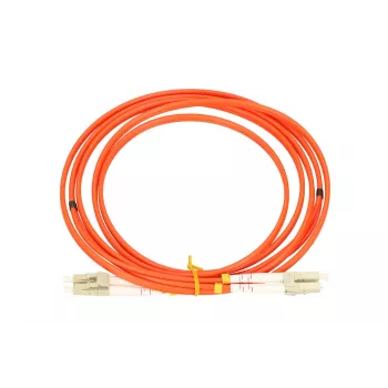 FTTH optiskās šķiedras kabelis Extralink EX.3753 OM2 3 m LC–LC pilns duplekss, sarkans