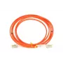 FTTH optiskās šķiedras kabelis Extralink EX.3753 OM2 3 m LC–LC pilns duplekss, sarkans