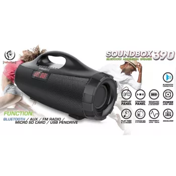 Pārnēsājams skaļrunis Rebeltec SoundBox 390 Melns
