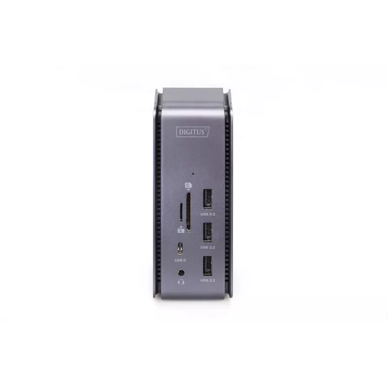USB4 dokstacija Digitus DA-70897 8K USB-C 100W Power Delivery