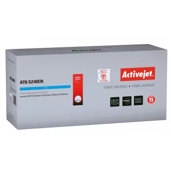Activejet ATK-5240CN tonera kasetne (aizvieto Kyocera TK-5240C; Supreme; 3000 lpp.; ciāna)