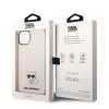 Karl Lagerfeld KLHCP14MCTRI Cietais maciņš iPhone 14 Plus / 15 Plus 6.7” Rozā / Caurspīdīgi rozā Choupette Body