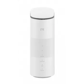 ZTE MC888B 5G divjoslu Wi‑Fi 6 maršrutētājs ar SIM slotu, Gigabit Ethernet, 2 LAN portiem, 1 WAN, 1000 MB iekšējā atmiņa, melns