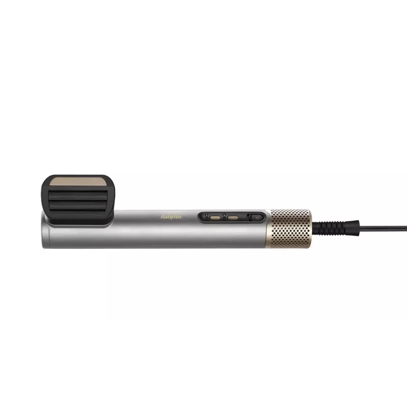 Matu veidošanas komplekts BABYLISS AS6555E — Airflow tehnoloģija, 4 sildīšanas līmeņi, 2.5 m vads, Sudrabs/Zelts