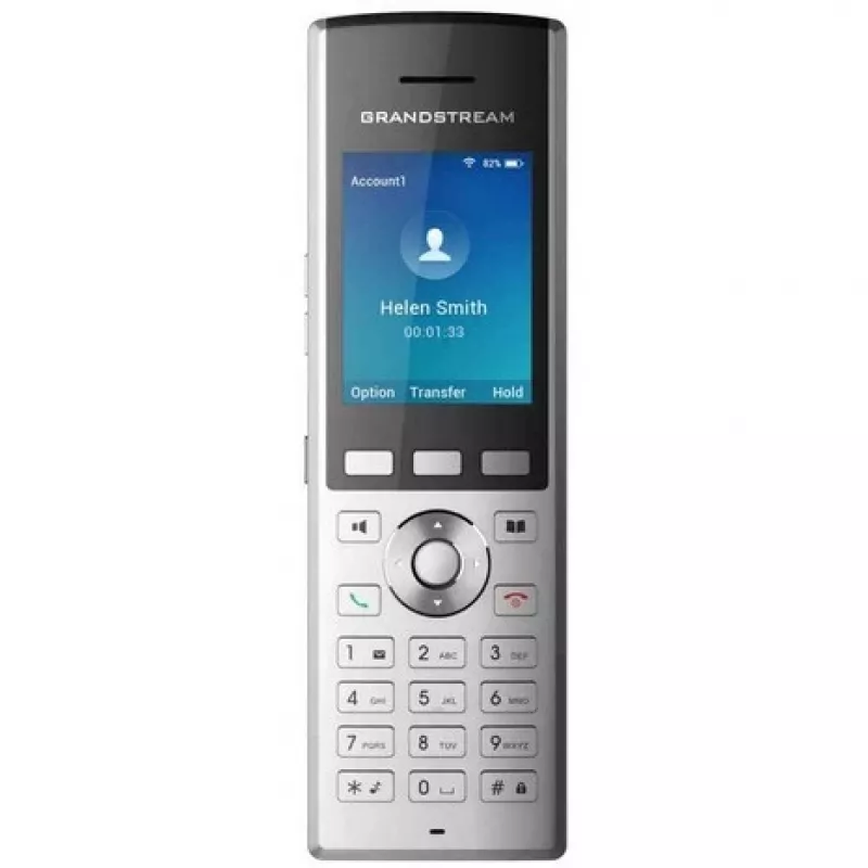 IP telefons Grandstream Networks WP820 Melns Sudrabs