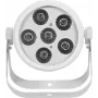 LED par gaismeklis EUROLITE Silent Par 6 QCL Floor RGBW 6x4W — kompakts grīdas PAR ar RGBW LED