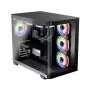 Datora korpuss LC-Power LC-8001B-ON Midi Tower Melns