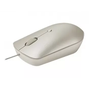 Vadu biroja pele Lenovo 540 Ambidextrous USB Type-C Optical 2400 DPI Smilšu krāsā