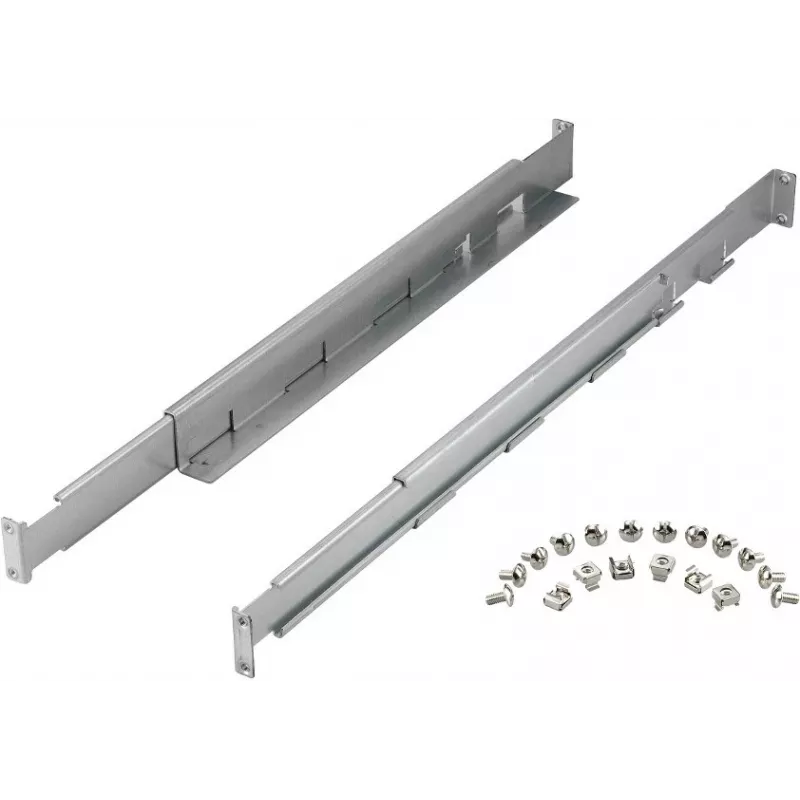 Rack sliežu komplekts PowerWalker 10120531 — sudrabs, platums 550 mm, augstums 140 mm, dziļums 70 mm