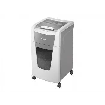 Leitz IQ Autofeed Office 300 Automātiskais Papīra Šrederis P4, Sīkšķērēšana, 22 cm, 4 x 30 mm, 60 L, 500 loksnes, 55 dB