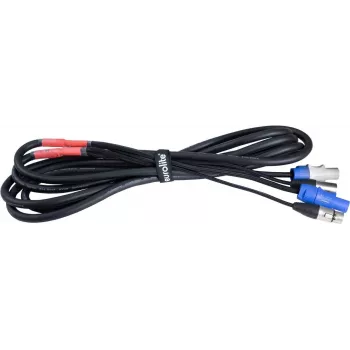 DMX kabelis EUROLITE 30227784 P-Con uz 3‑kontaktu XLR, 5 m
