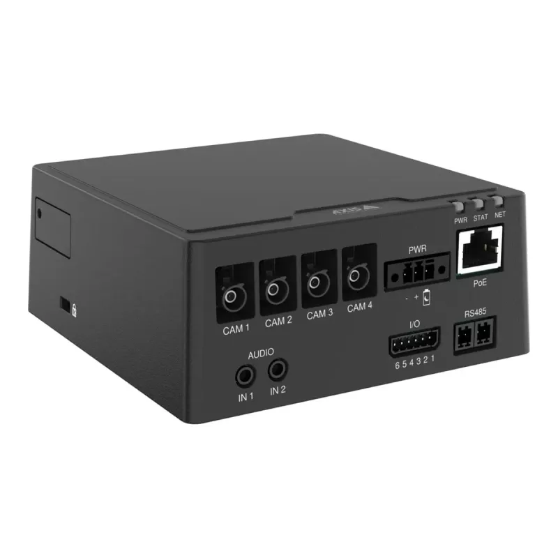 Pamatbloks AXIS F9114-R Mk II — iekštelpu vadu Ethernet, 10/100/1000 Mbps, 10–48 V, 12.7 W tip.