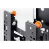 EDBAK sienas stiprinājums | VWPOP40 Video Wall Pop-Out Mount ar ātro atbrīvošanu | 19-43 collas | Maksimālā slodze 25 kg | Melns