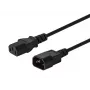 Kabel SAVIO CL-99 (C14 / IEC C14 / IEC 320 C14 M - C13 F; 1 2m; kolor czarny)