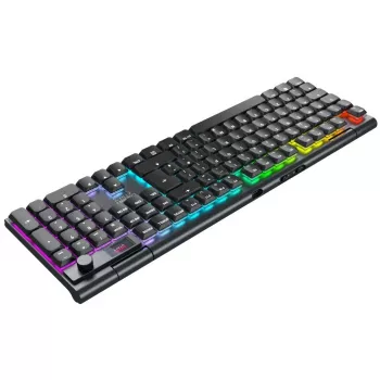 Spēļu tastatūra CHERRY XTRFY MX 10.1 Bezvadu USB RF Bluetooth QWERTZ Melna