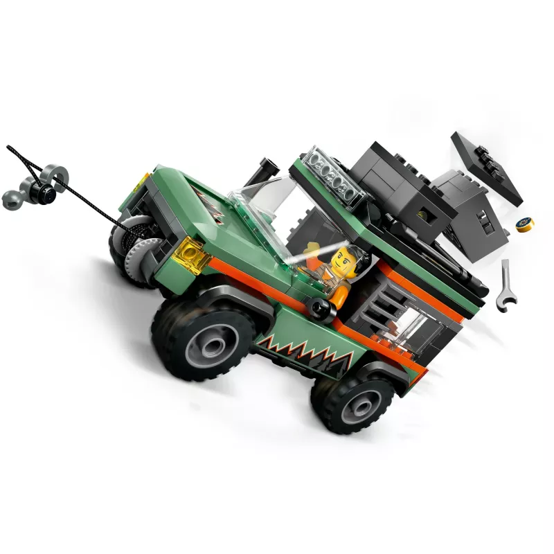LEGO City Bezceļu SUV 4x4 būvēšanas komplekts 60447 — 221 detaļa, 1 minifigūra, vecumam no 6 gadiem