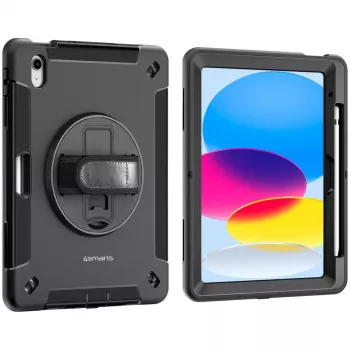 4smarts Rugged Case Grip aizsargmaciņš iPad 10.9 27.7 cm Melns