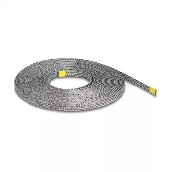 Kabeļa uzmava DeLOCK 20938 Pelēka Vara Poliesters 1 cm 10000 mm