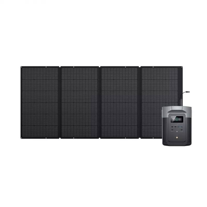 EcoFlow DELTA 2 Max pārnēsājamā elektrostacija Litija dzelzs fosfāts (LiFePO4) 2400 W 23 kg