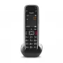 Gigaset E720HX analogais/DECT telefons ar zvanītāja ID, melns
