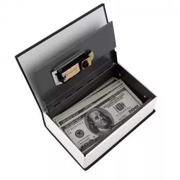 Extralink Home Book Safe, naudas kaste, tērauda seifs atslēgām, S-405