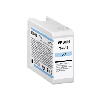 Epson UltraChrome Pro 10 T47A5 Cyan (Light Cyan) oriģinālā tintes kasetne