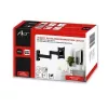 TV/LCD/LED stiprinājums 10-27 inch 15kg AR-82 regulējams vertikāli/horizontāli 28cm
