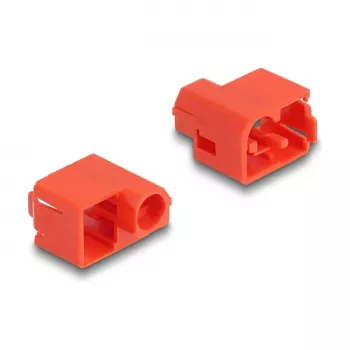 Portu bloķētājs DeLOCK 20929 RJ45 10 gab. Sarkans