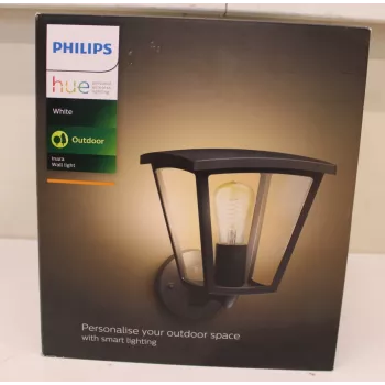 Āra sienas lampa Philips Inara | E27 LED 7W 550lm Silta balta IP44 CRI80