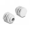 DeLOCK ventilācijas aizbāznis M12, pelēks, 2 gab., poliamīds, 8 mm
