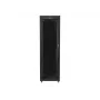 Brīvi stāvošs skapis LANBERG 42U FF01-6842-12BL 600×800×2127.5 mm, 1200 kg, IP20, atslēgas slēdzene, riteņi