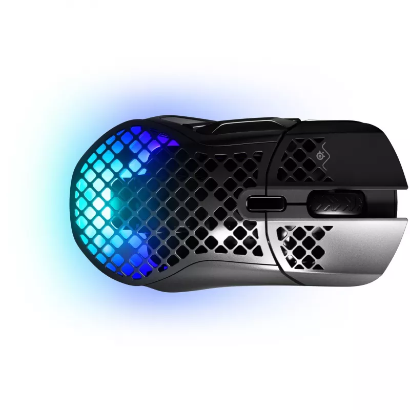 SteelSeries Aerox 5 Wireless optiskā spēļu pele, bezvadu, melna