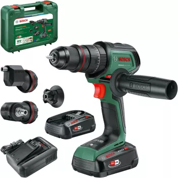 Bezvadu triecienurbjmašīna AdvancedImpact 18V-80 QuickSnap (Zaļa, 2x litija jonu akumulators 2,5Ah, pārvietošanas soma, POWER FOR ALL ALLIANCE)
