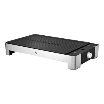 WMF 0415330011 Grila plīts elektriskā taisnstūra melna, nerūsējošais tērauds 2000 W