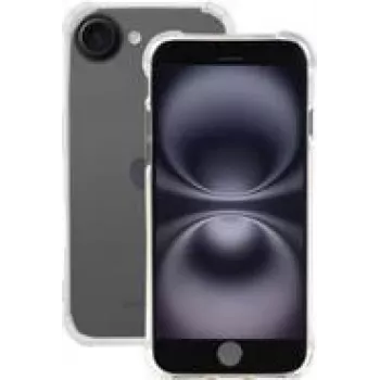 Mobilis R Series iPhone 16e caurspīdīgs mīkstais maciņš