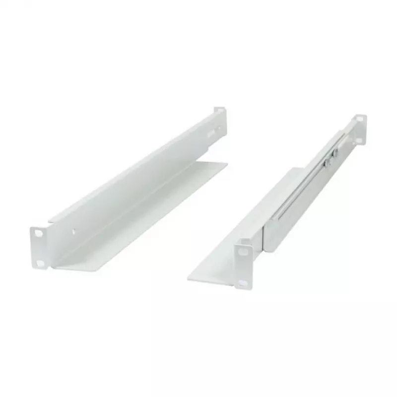 ALLNET regulējams L-veida sliedes kronšteins 502–849 mm gaiši pelēks, pāris