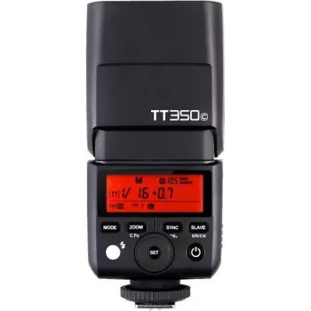 Slave zibspuldze Godox TT350C Melna