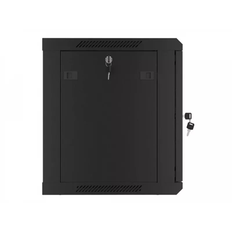 Sienas skapis Lanberg WF01-6409-00B 9U Melns