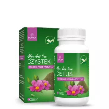 POKUSA RawDietLine Cistus uztura bagātinātājs suņiem un kaķiem - 120 gab.