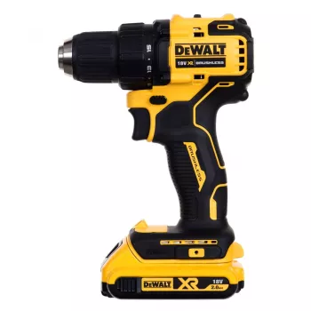 DeWalt DCD708D2T bezvadu urbjskrūvgriezis, 18V, dzeltens/melns, 2x Li-Ion akumulators 2,0 Ah, TSTAK kastē