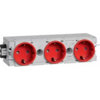 Hager Dado Trunking Plug-In modulis (P x A x D) 180 x 50 x 61 mm GS30003020 1 gab. satiksmes sarkans (GS30003020)