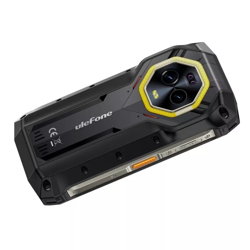Ulefone Armor Mini 20 viedtālrunis, 4,7 collu, Helio G99, 8GB RAM, 256GB, 6200 mAh, Android 14, melns
