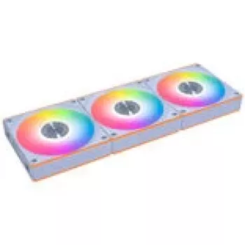 120mm bezvadu reversais PC ventilators Lian Li UNI FAN CL, balts, modelis 12RCL1W3W